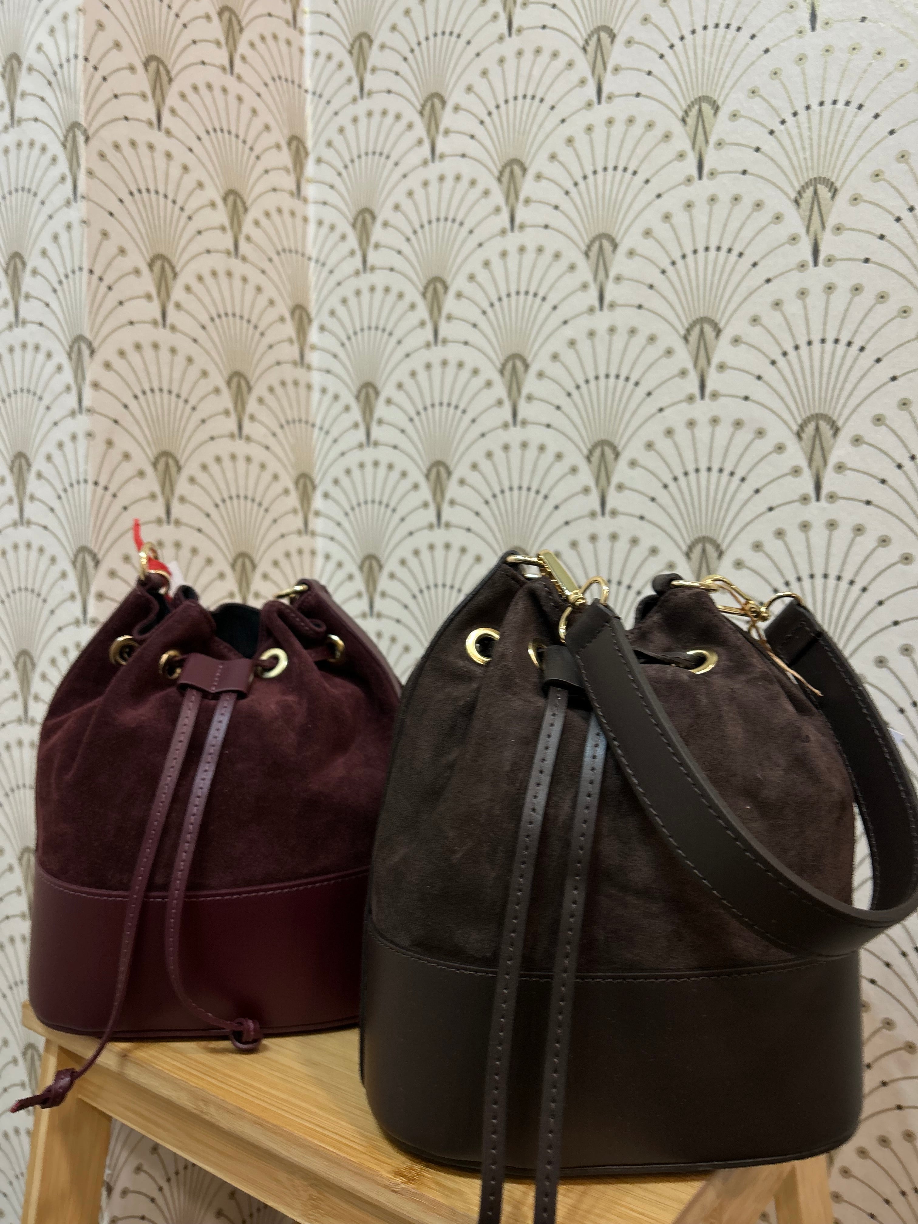 BOMBONERAS piel + antelina