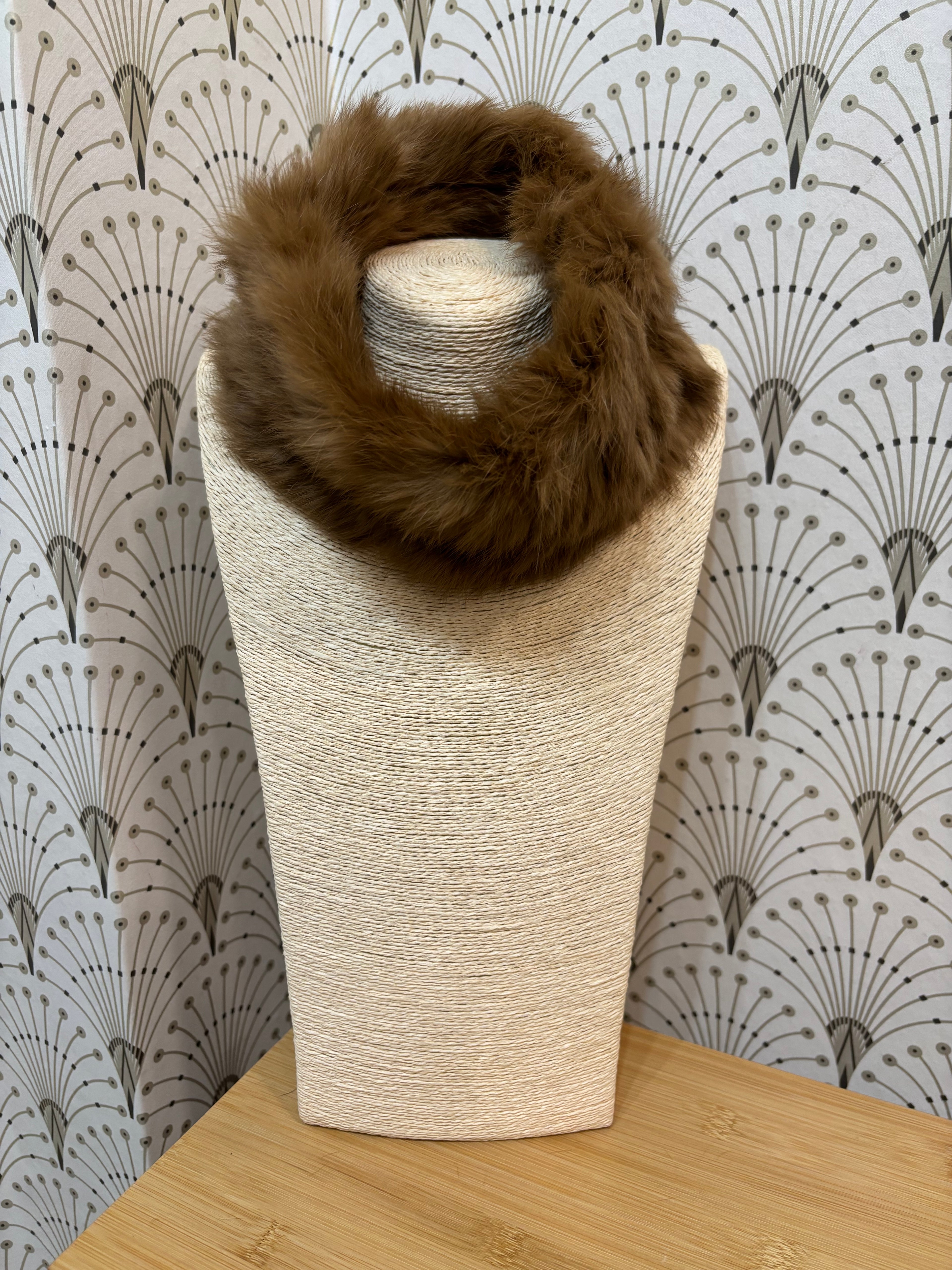 CUELLO CONEJO CIRCULAR