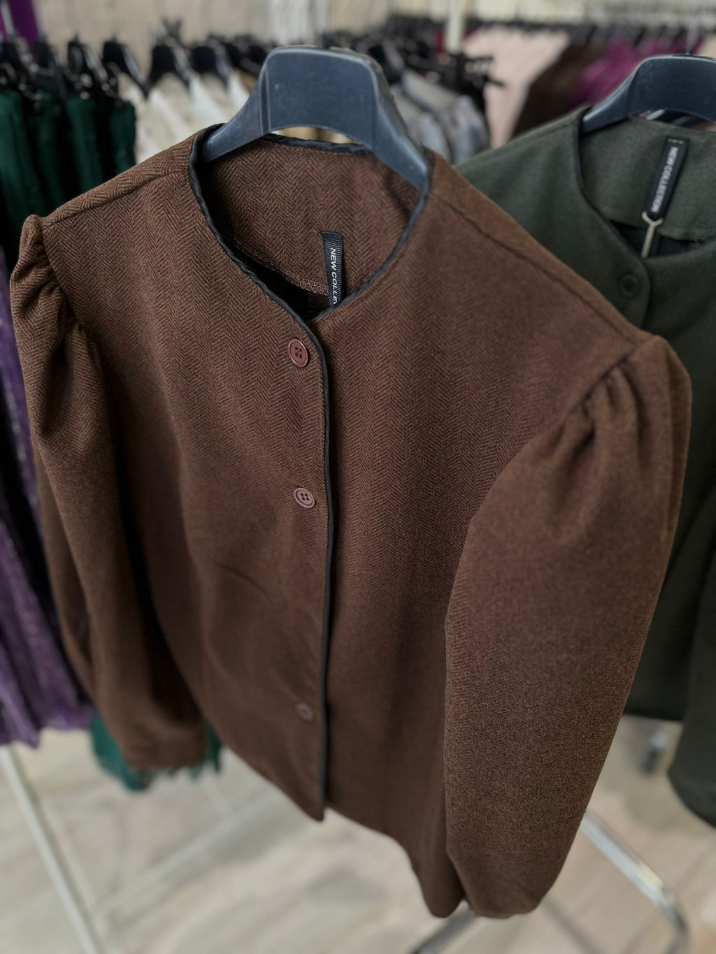 CHAQUETA ESPIGA/VICHY FRIDA