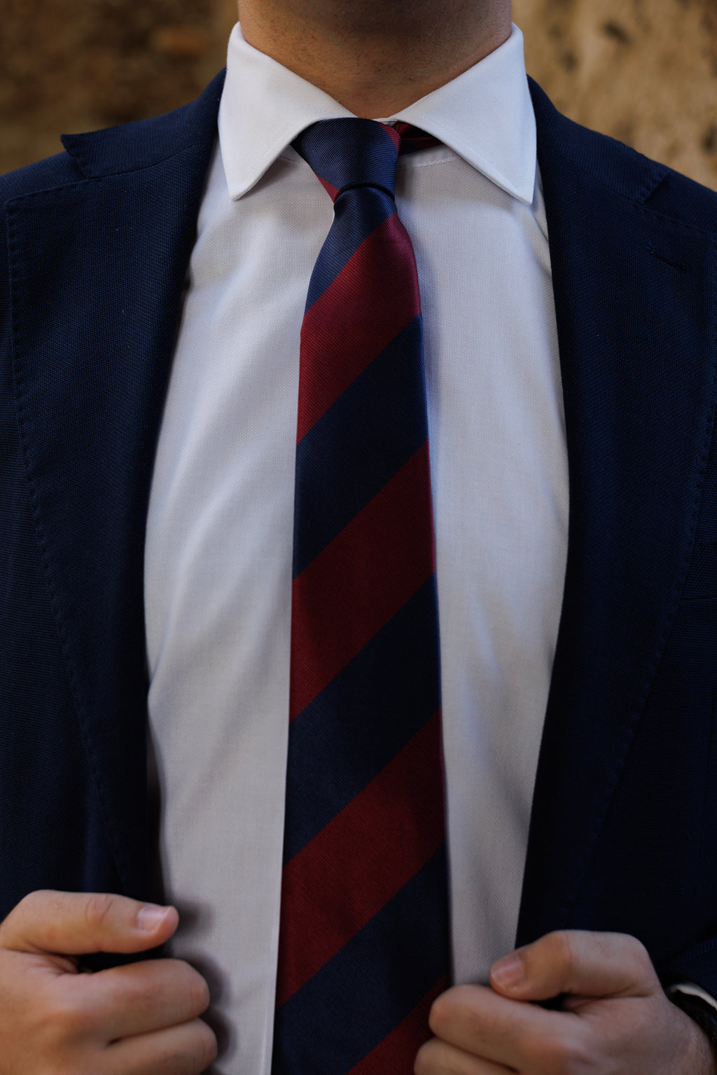 CORBATA IMPERIAL BURDEOS