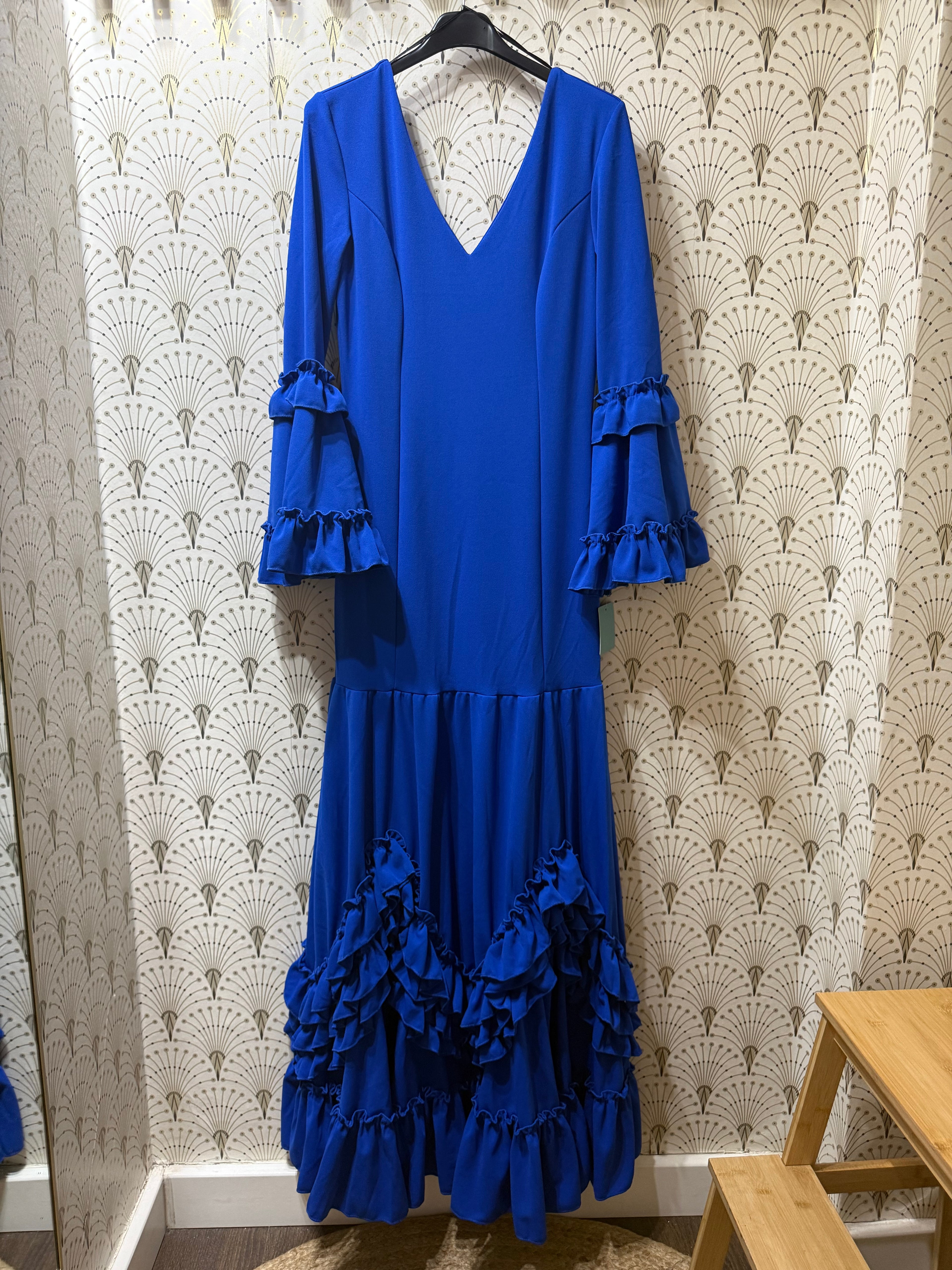 Vestido Paula azul talla ML