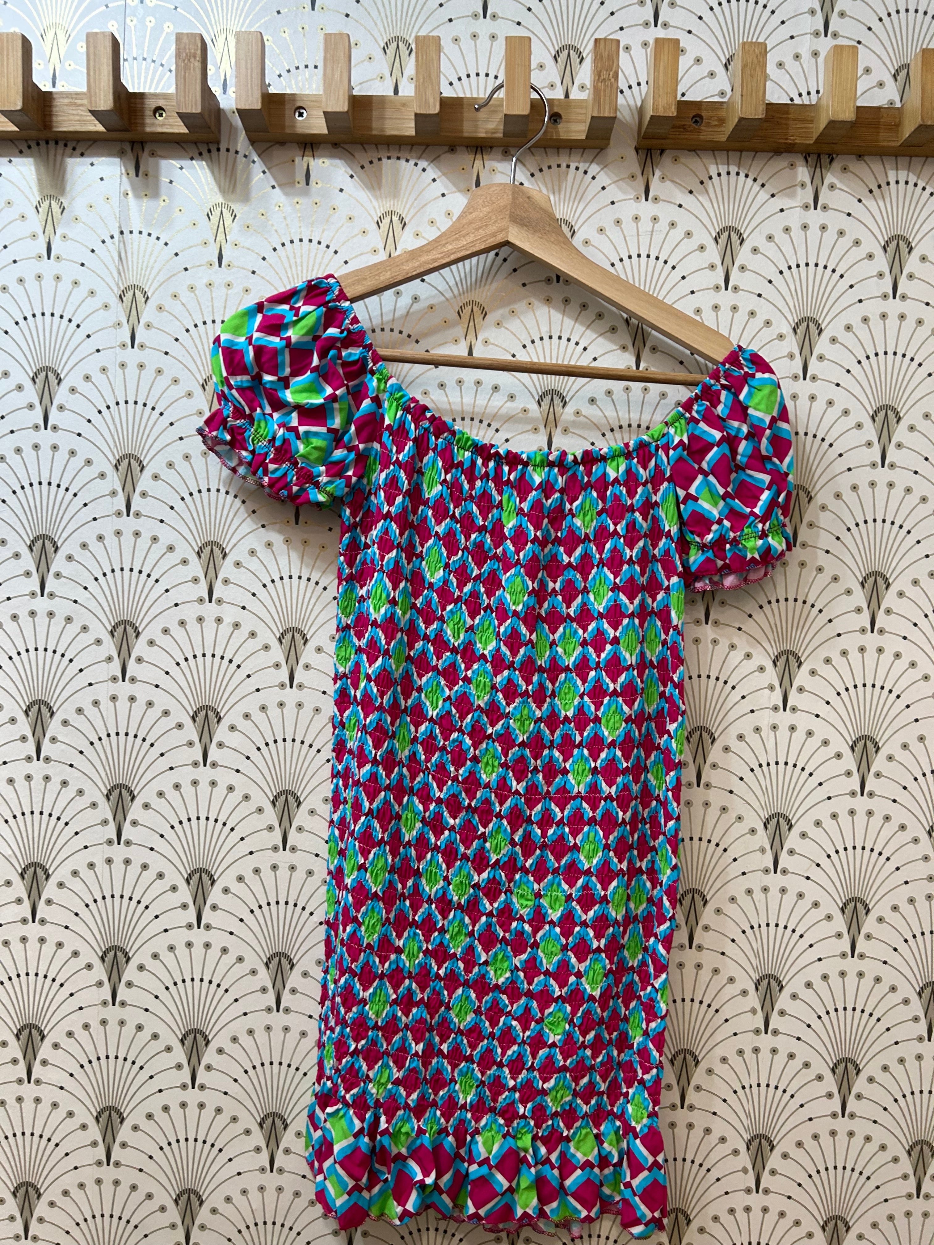 Vestido punto elástico súper peque talla 34