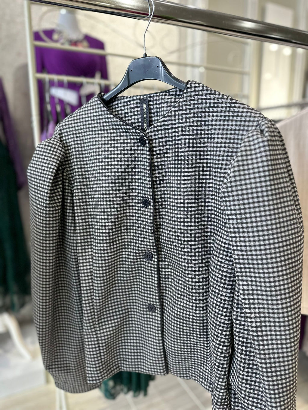 CHAQUETA ESPIGA/VICHY FRIDA