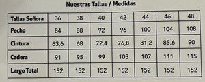 Info tallas