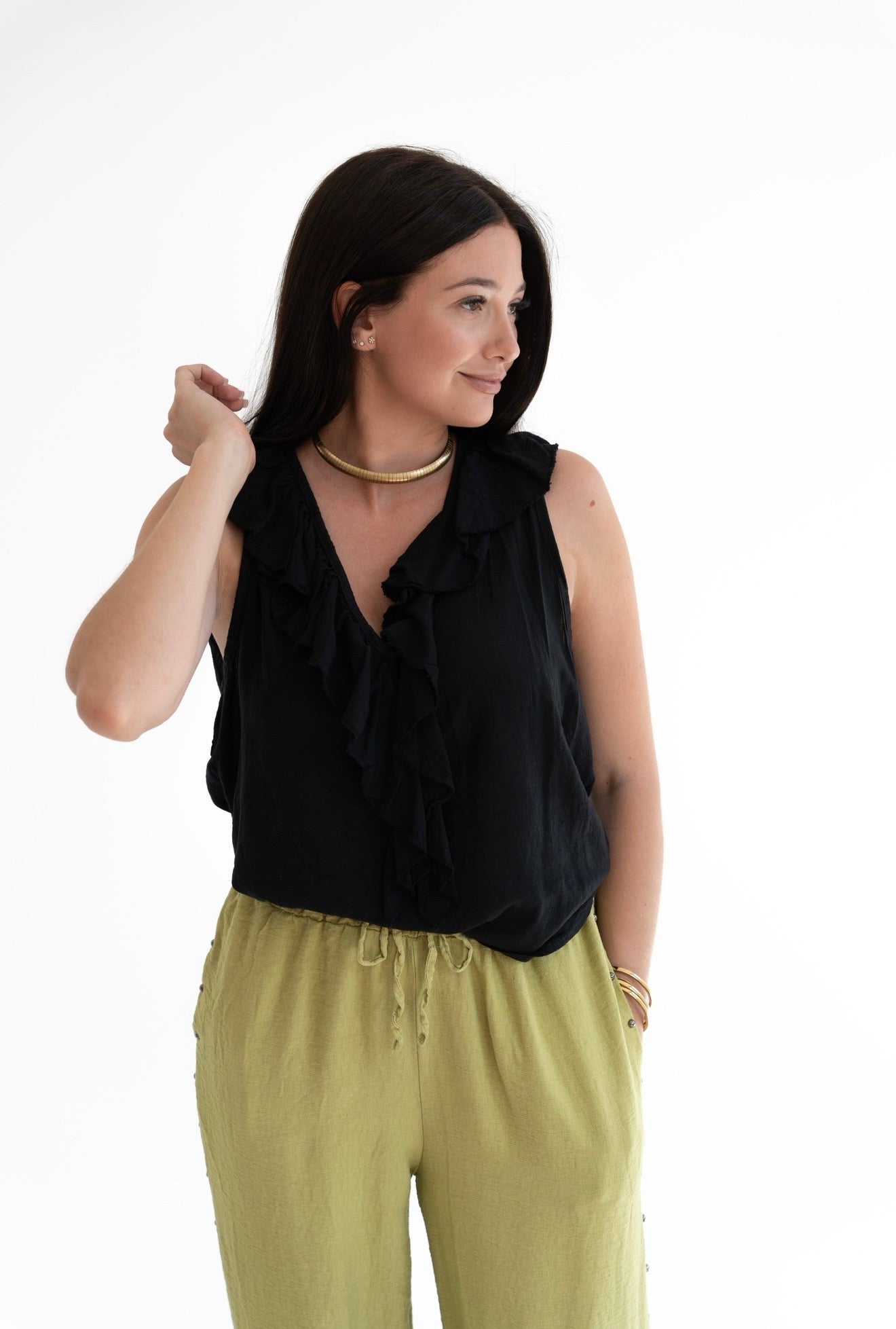 Top Lucía lino