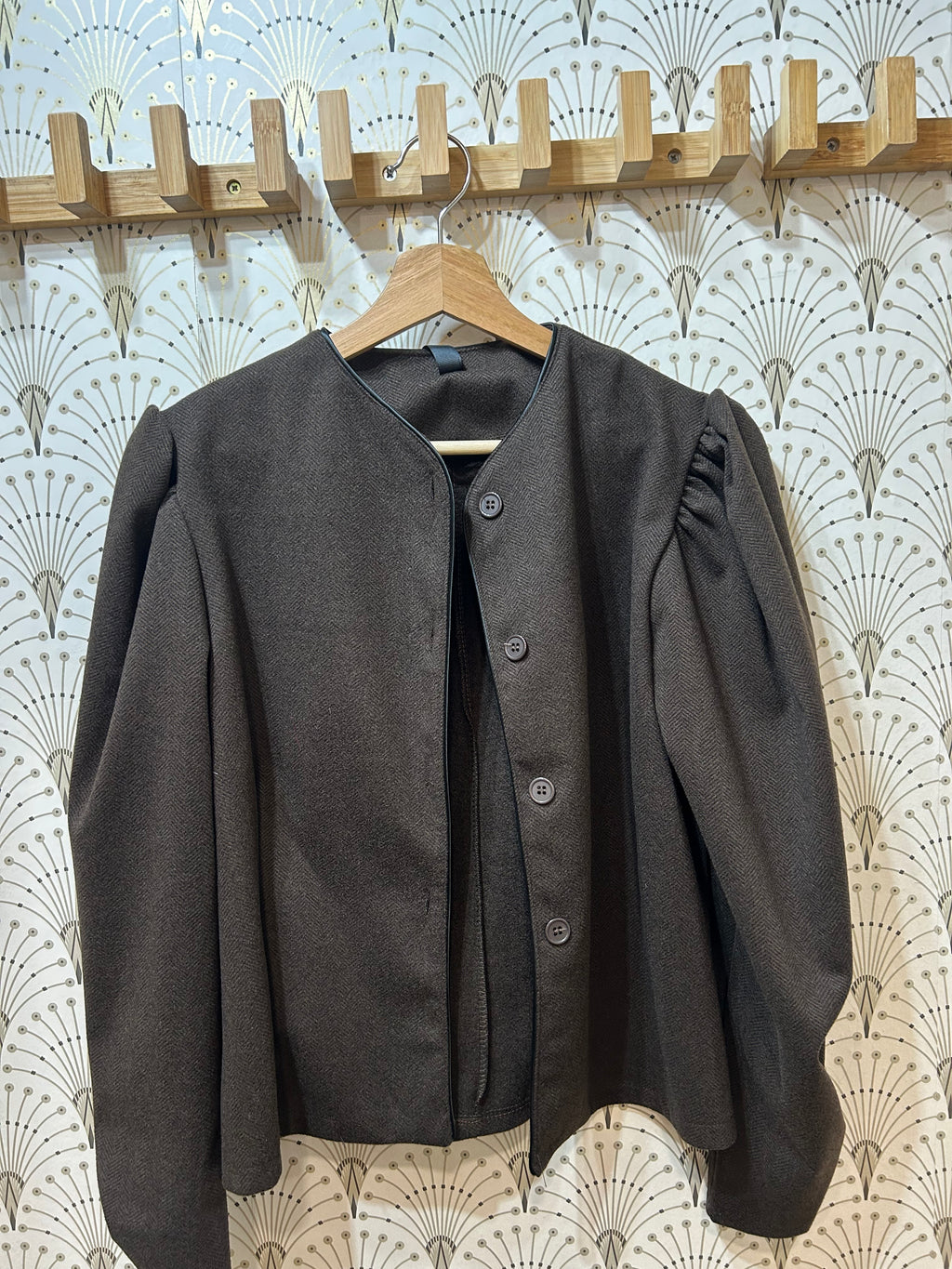 CHAQUETA ESPIGA/VICHY FRIDA