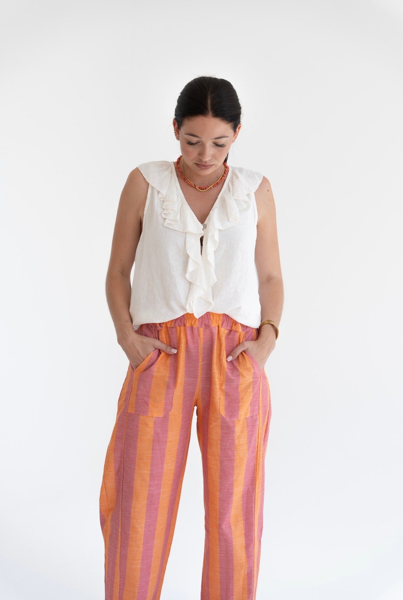 Pantalón Carola lino