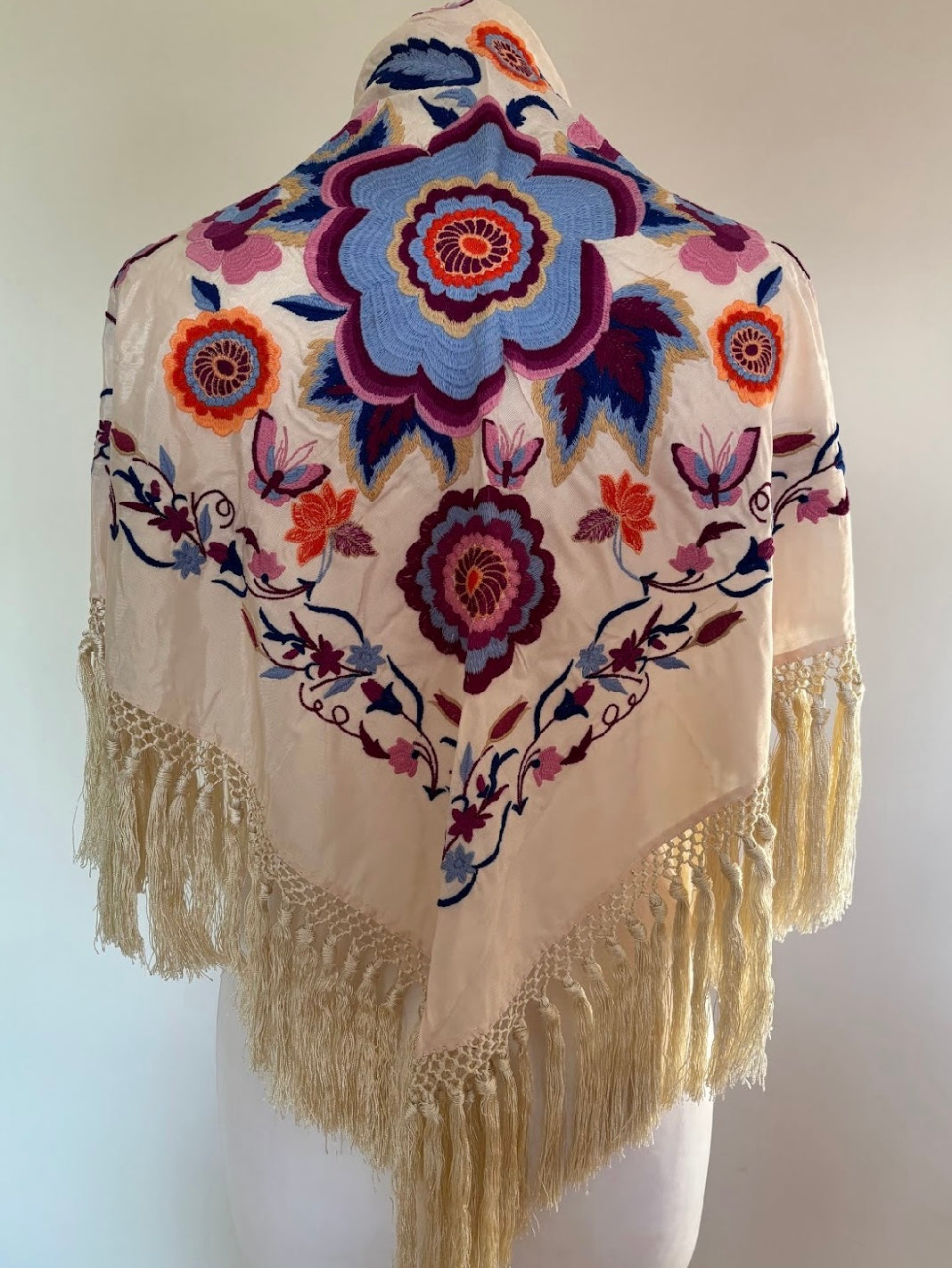 Mantón Zambra crudo