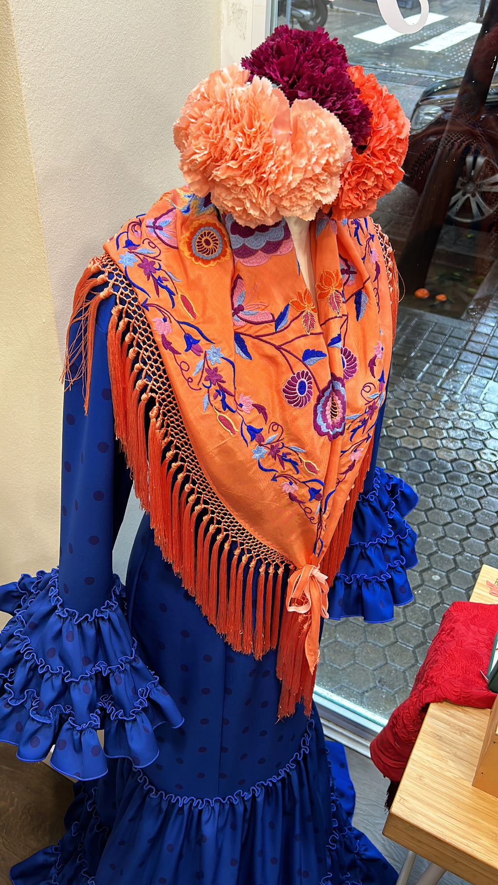 VESTIDO ALBA tenemos buganvilla lunar blanco 40/blanco lunar rojo 36/