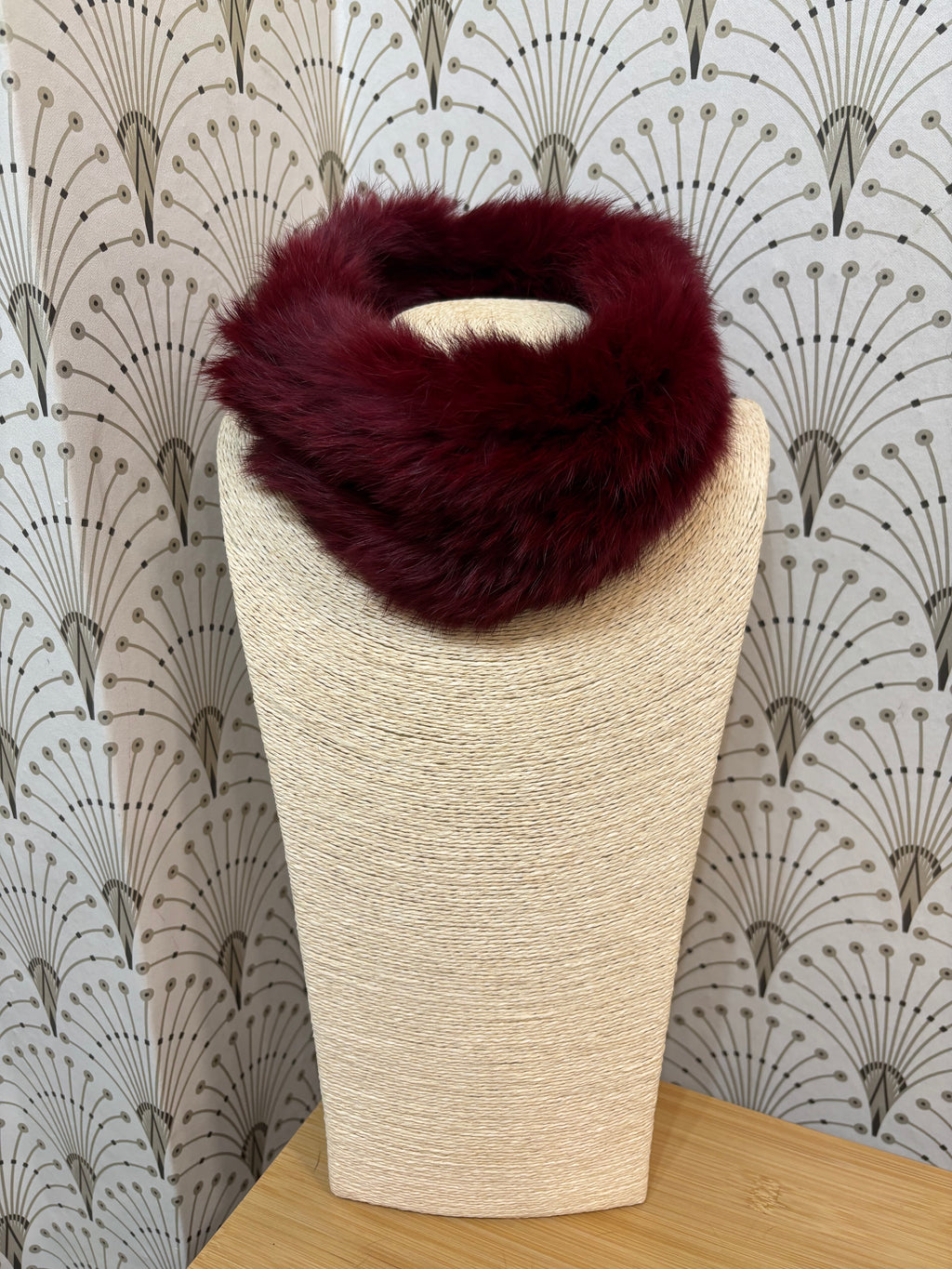 CUELLO CONEJO CIRCULAR