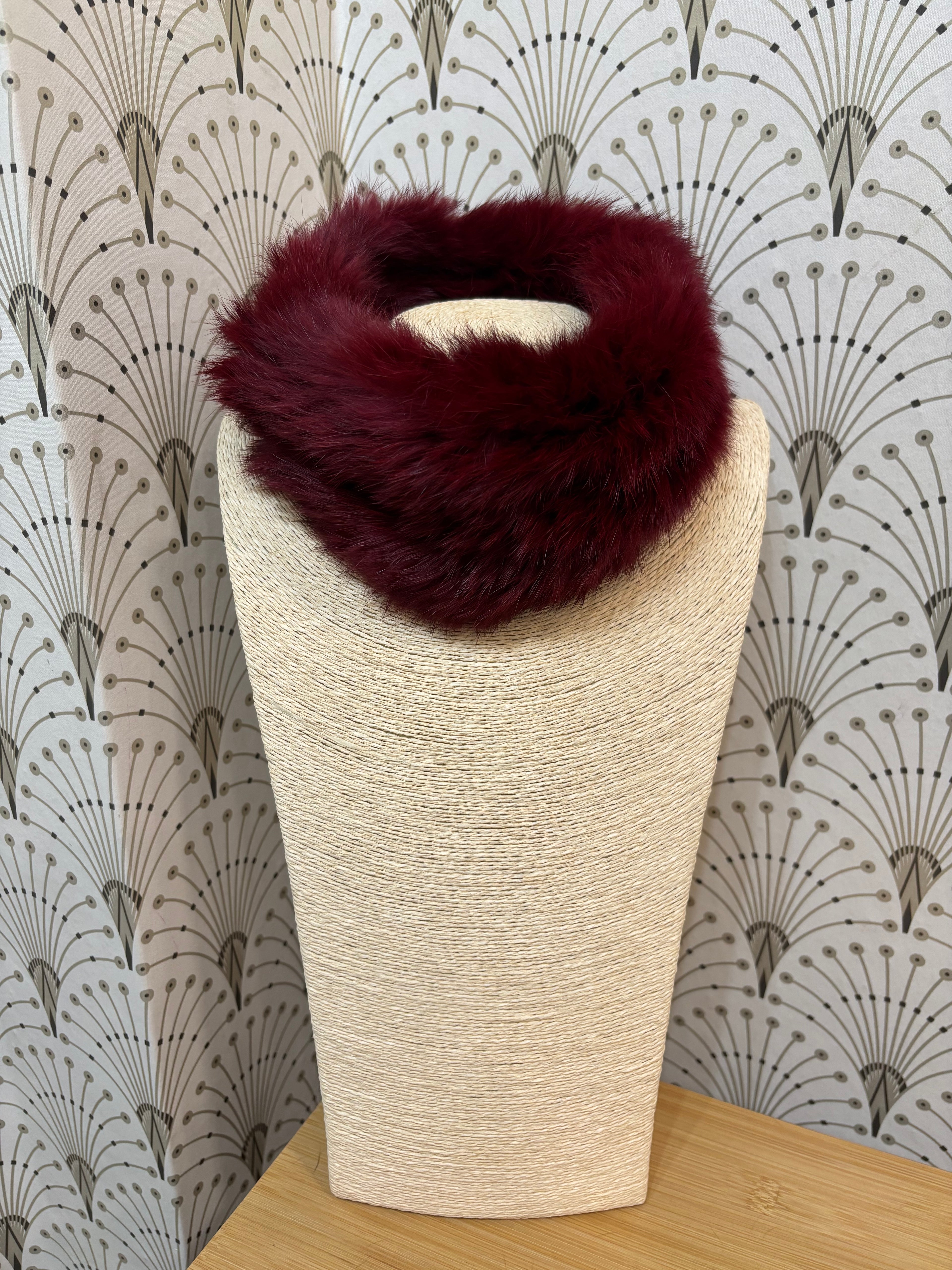 CUELLO CONEJO CIRCULAR