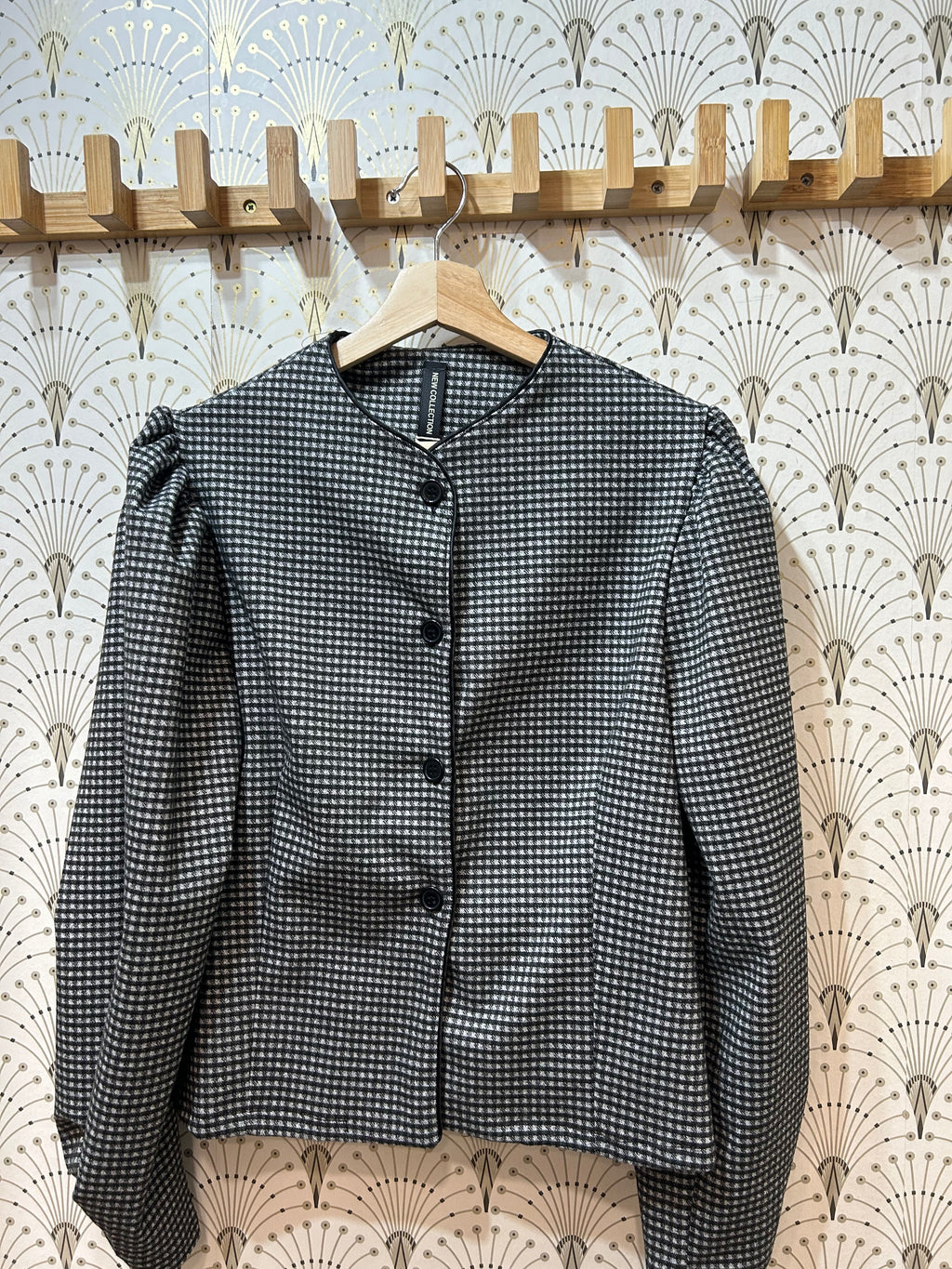 CHAQUETA ESPIGA/VICHY FRIDA