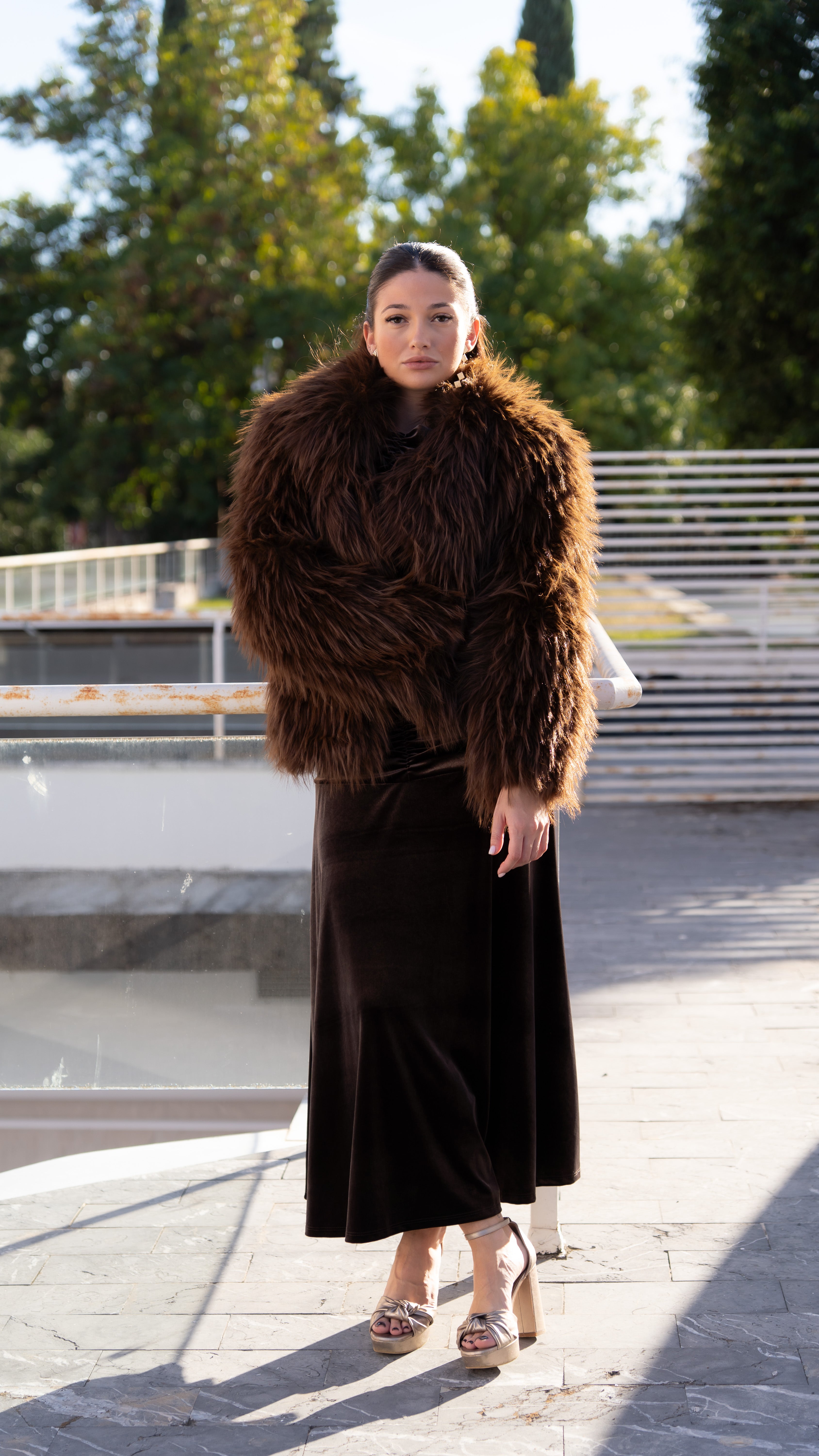 ABRIGO PELO CHOCOLATE