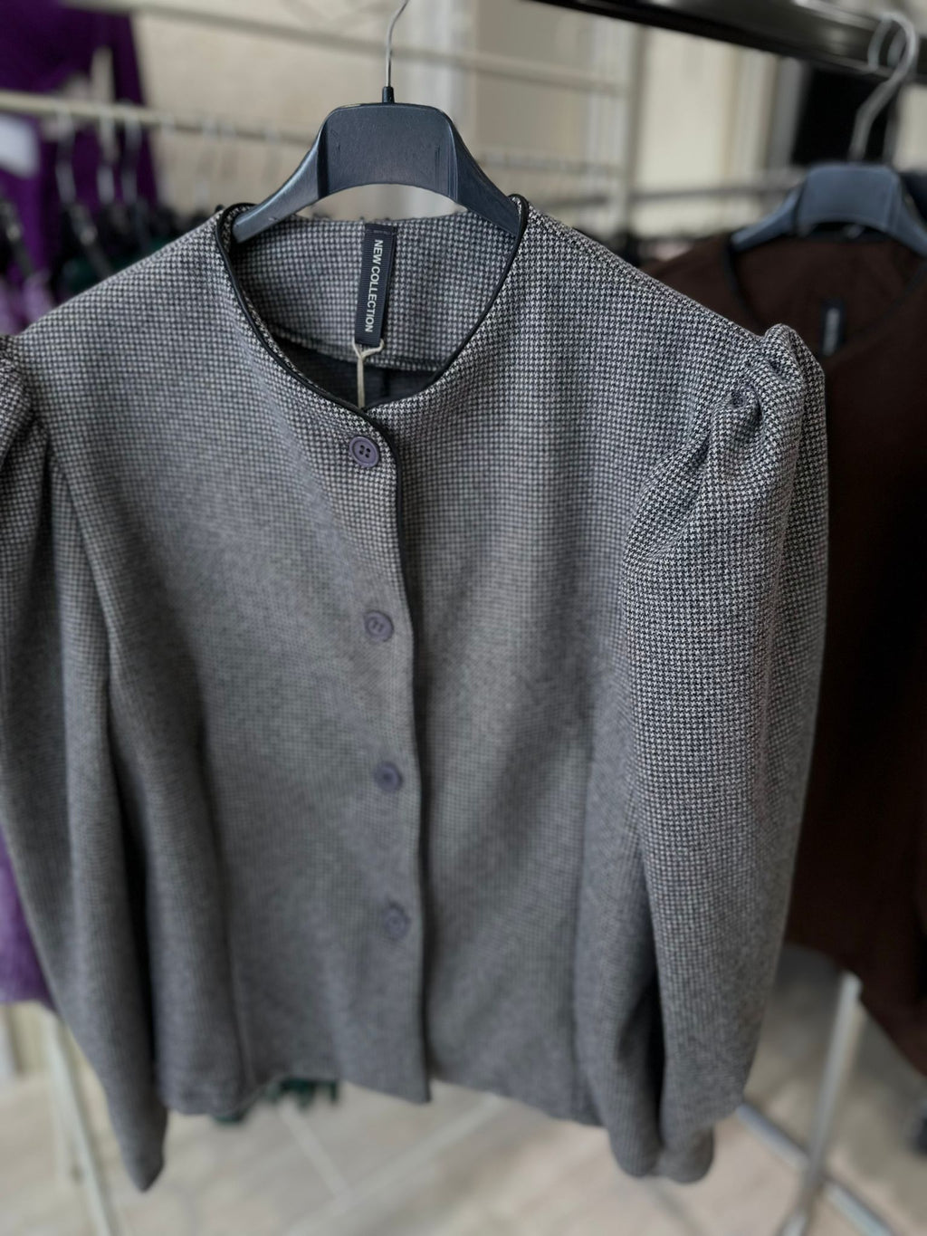 CHAQUETA ESPIGA/VICHY FRIDA