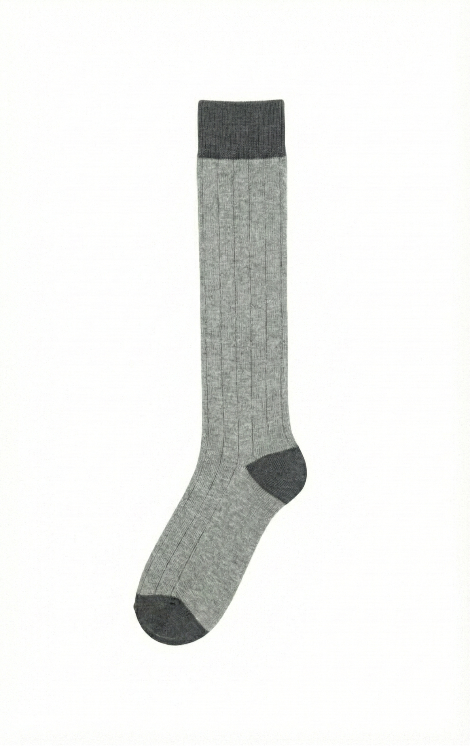 CALCETÍN CANALÉ GRIS MEDIO