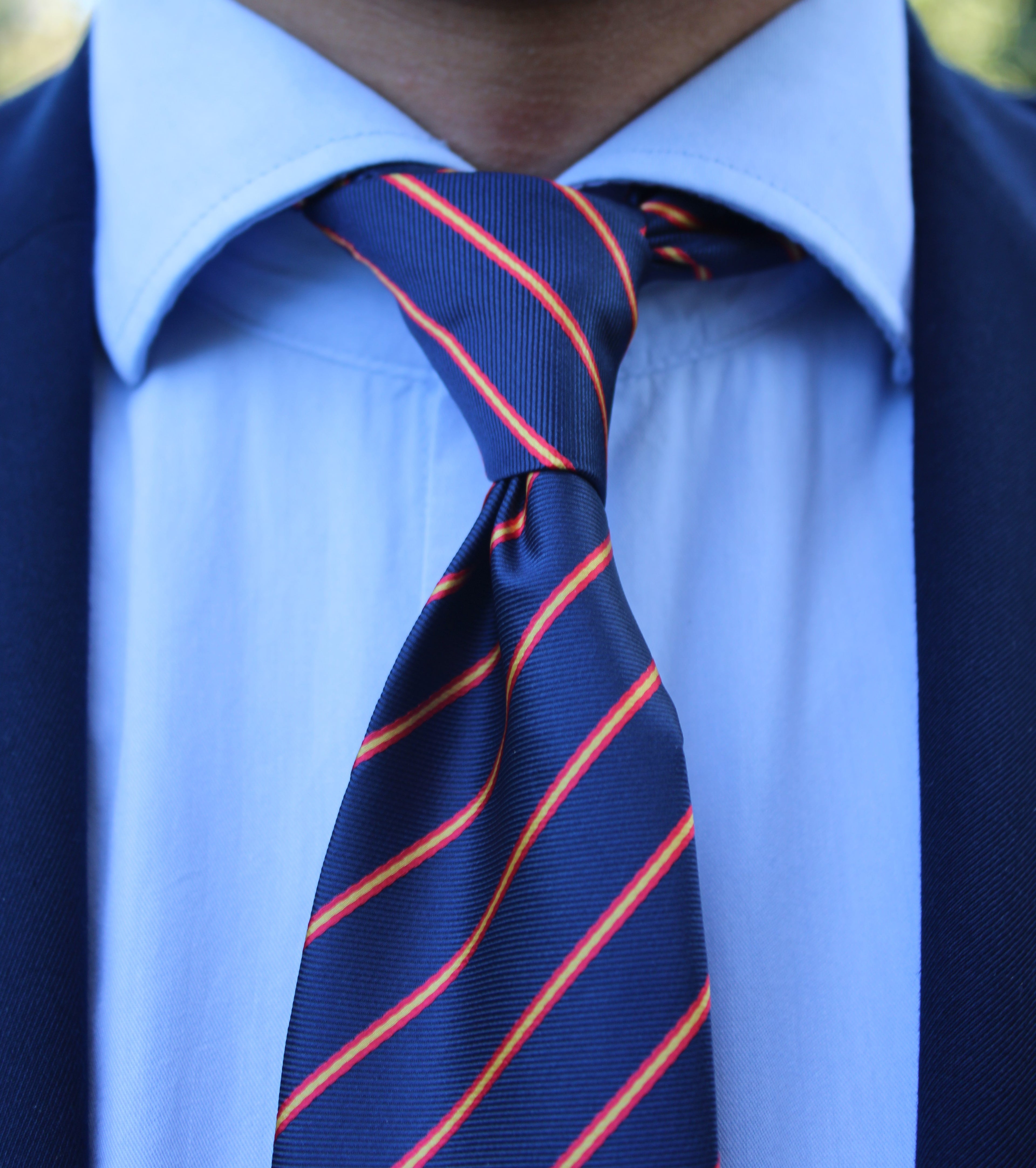 CORBATA ESPAÑA RAYAS