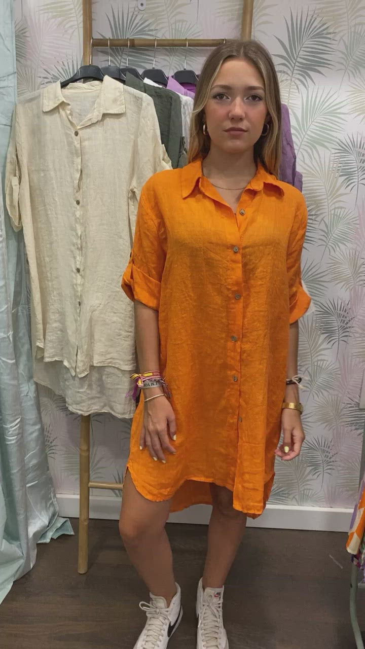 Vestido Lino