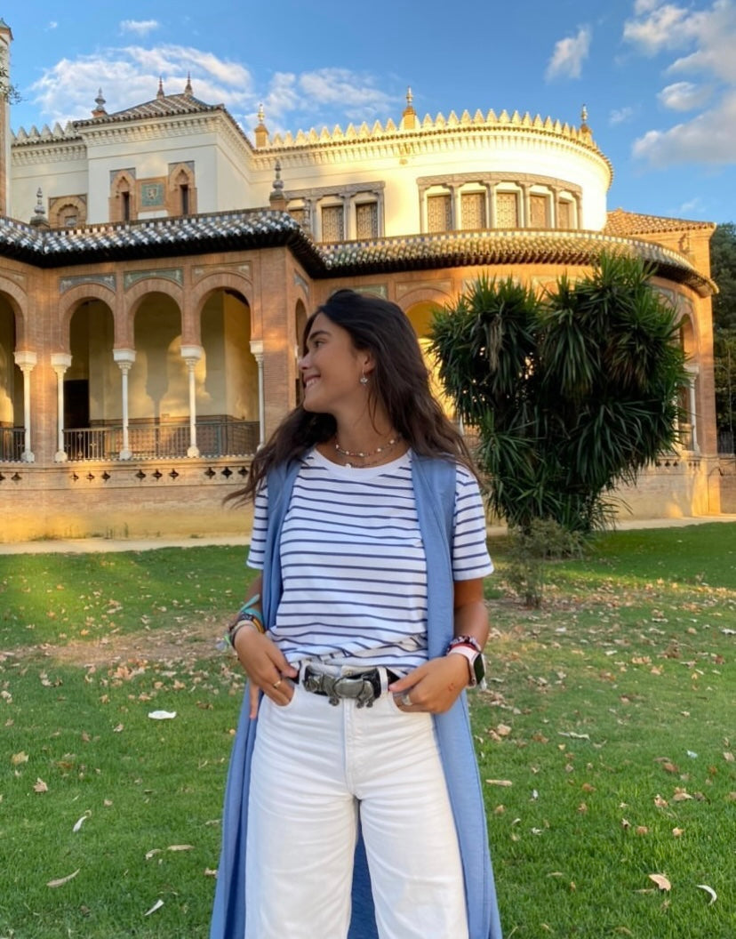 Rinoceronte y correa negra lisa