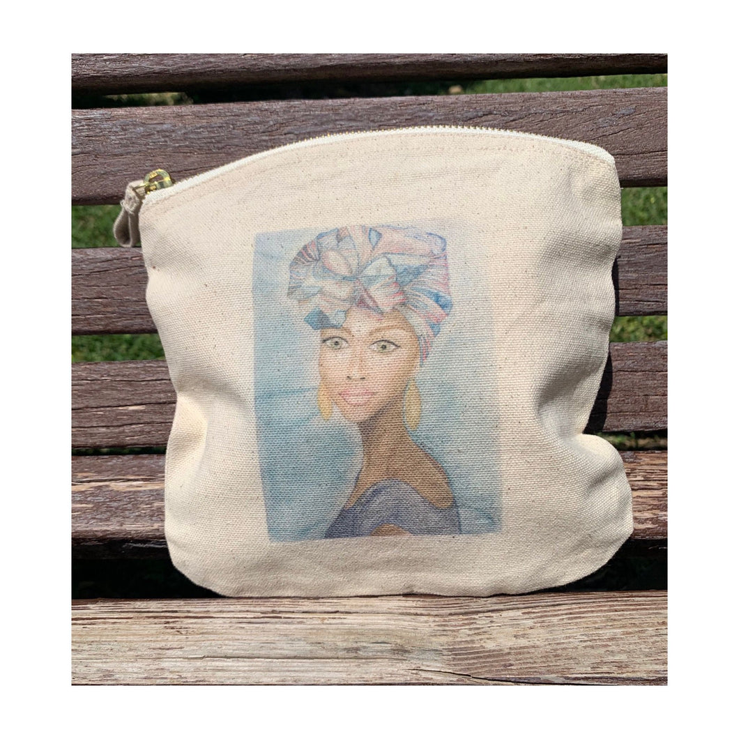 Cartera pequeña lona CATALINA