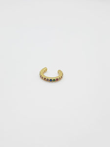 Ear cuff Arcoíris Completo
