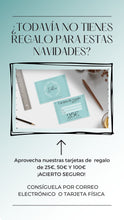 Cargar imagen en el visor de la galería, ¿Quieres complementar tu regalo? esta es la opción perfecta puede gastarlo en tienda o por web.  TARJETA REGALO (selecciona la opción recogida en tienda para que no se te cobren los gastos de envío) *te mandaremos un correo con la tarjeta*
