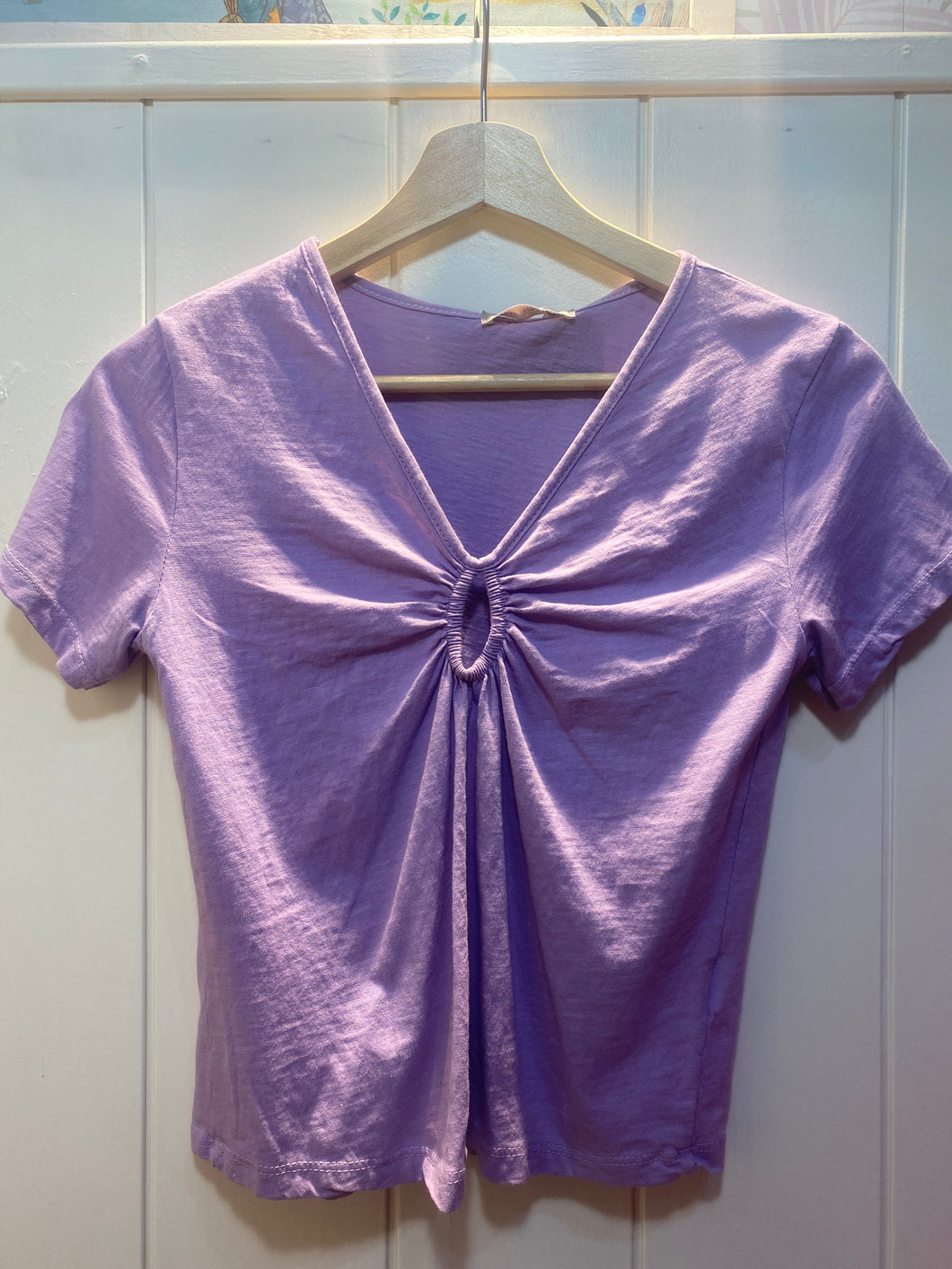 Camiseta lila Xs