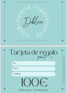 ¿Quieres complementar tu regalo? esta es la opción perfecta puede gastarlo en tienda o por web.  TARJETA REGALO (selecciona la opción recogida en tienda para que no se te cobren los gastos de envío) *te mandaremos un correo con la tarjeta*